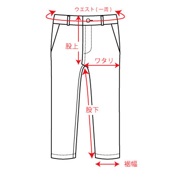 フルレングスパンツ