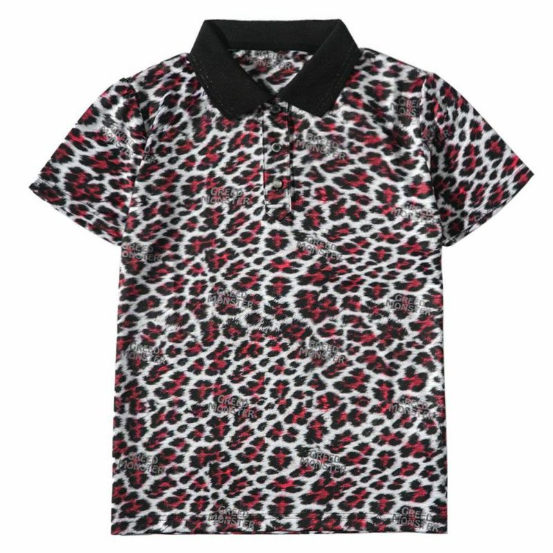 Cheetah print 2025 polo shirt